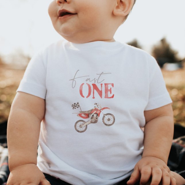 Camiseta de cumpleaños de bicicleta de tierra roja (Subido por el creador)