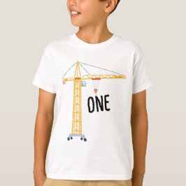 Camiseta de cumpleaños de construcción