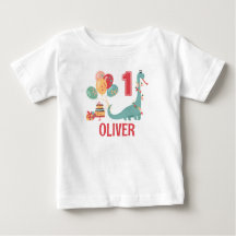 Camiseta de cumpleaños de Dinosaur | Camisa temáti