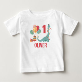 Camiseta de cumpleaños de Dinosaur | Camisa temáti