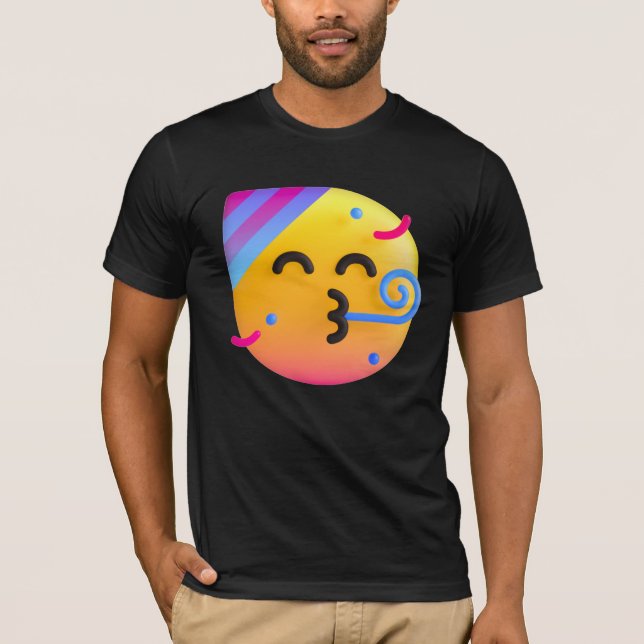 CAMISETA DE CUMPLEAÑOS DE emoji (Anverso)