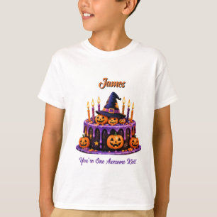 Camiseta de cumpleaños de Halloween Little Monster