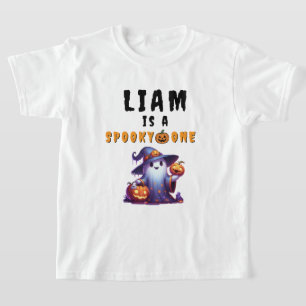 Camiseta de Cumpleaños de Halloween 'Spooky One' p