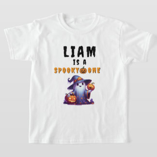 Camiseta de Cumpleaños de Halloween 'Spooky One' p