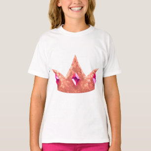 Camiseta de cumpleaños de la corona de princesa