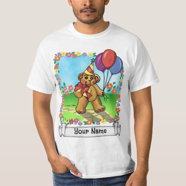 Camiseta de cumpleaños de la fiesta de cumpleaños  (Anverso)