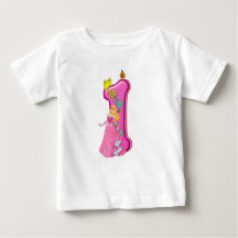 Camiseta de cumpleaños de la princesa floral con v