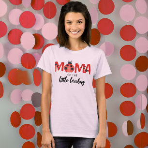 Camiseta de cumpleaños de Mamá del Pequeño Lovebug