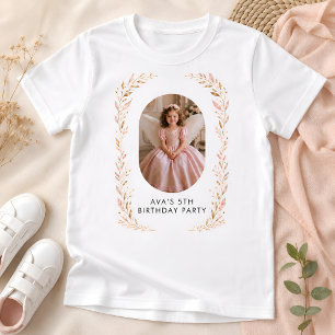 Camiseta de cumpleaños de Princesa Ángel