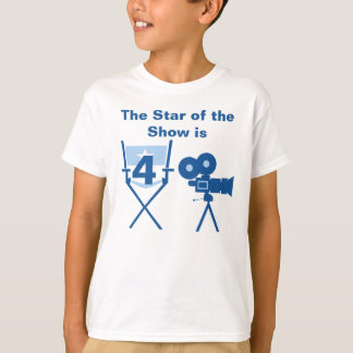 Camiseta de cumpleaños de Star of Show Personaliza
