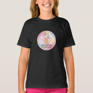 Camiseta de cumpleaños de Unicornio Arcoíris para