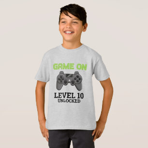 Camiseta de cumpleaños del controlador de subir de