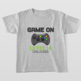 Camiseta de cumpleaños del controlador de subir de
