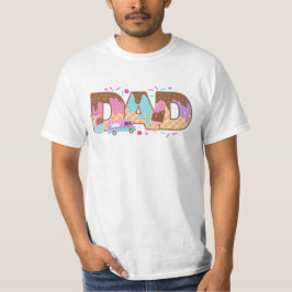 Camiseta de cumpleaños del crema de hielo papá del