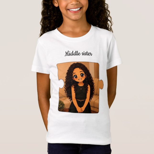 Camiseta de cumpleaños familiar personalizada y ad (Anverso)