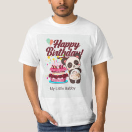Camiseta de cumpleaños feliz
