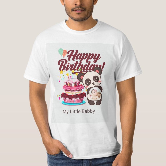 Camiseta de cumpleaños feliz (Anverso)