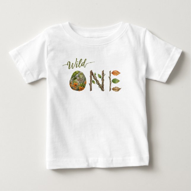 Camiseta de cumpleaños genial y moderna para bebé  (Anverso)