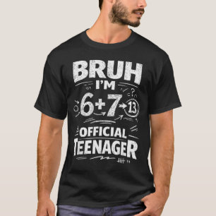 camiseta de cumpleaños número 13 divertida meme 6 