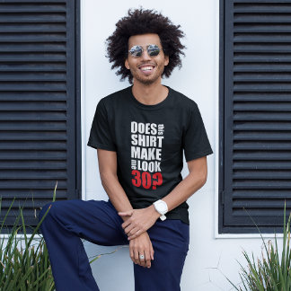 Camiseta de cumpleaños número 30