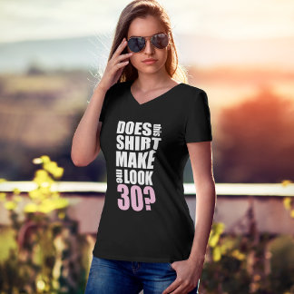 Camiseta de cumpleaños número 30