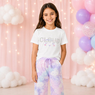 Camiseta de cumpleaños número 9 para niña Cloud Ni
