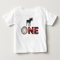 Camiseta de cumpleaños número uno - Moose