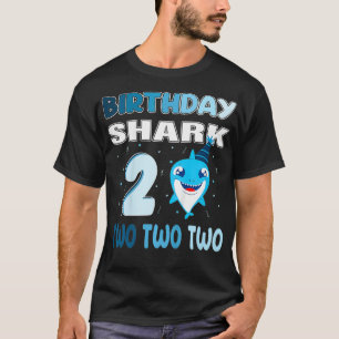 Camiseta de cumpleaños para bebés 2 Niños de fiest