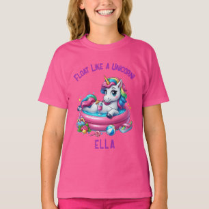 Camiseta de cumpleaños para fiesta en la piscina c