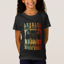 Camiseta de cumpleaños para gamers: Nivel 14 Desbl