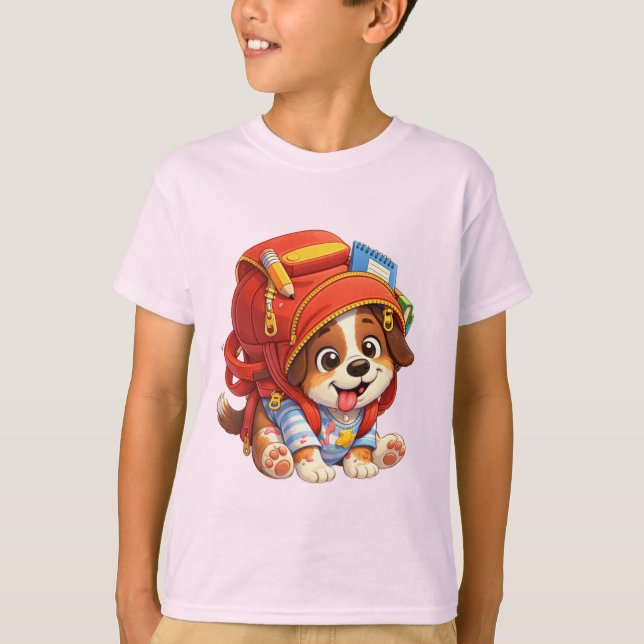 Camiseta de cumpleaños para niños pequeños con cac (Anverso)
