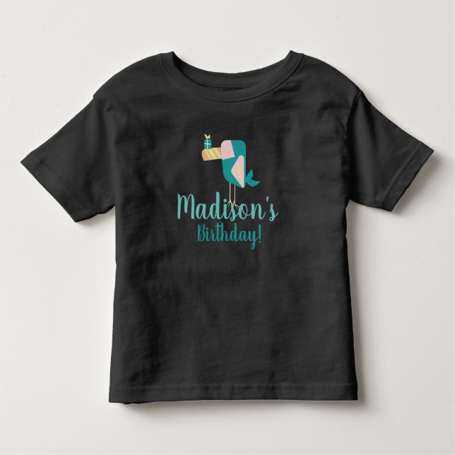 Camiseta de cumpleaños para niños pequeños del par (Anverso)