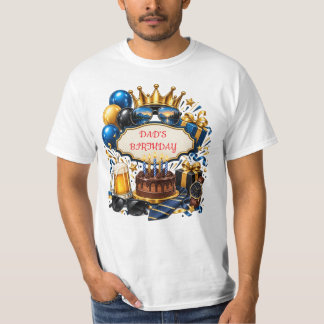 Camiseta de cumpleaños para papá regalo de cumplea