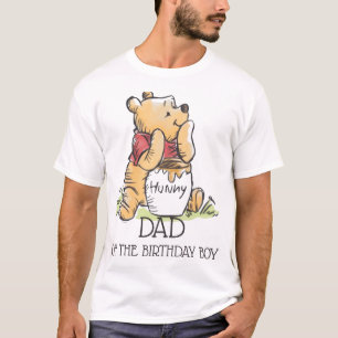Camiseta de cumpleaños para papá Winnie the Pooh H