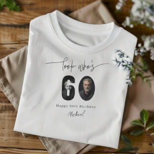 Camiseta de cumpleaños personalizada con foto 'Mir