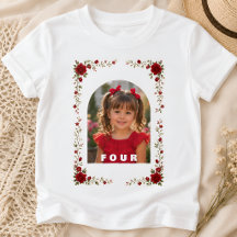 Camiseta de cumpleaños personalizada para niña de