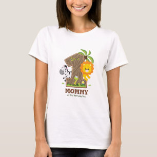 Camiseta de cumpleaños Safari personalizada para 