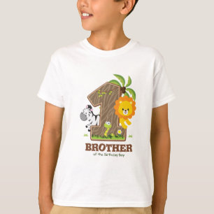 Camiseta de cumpleaños Safari personalizada para 