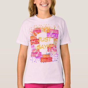 Camiseta de cumpleaños sólo dice HAMbyWG