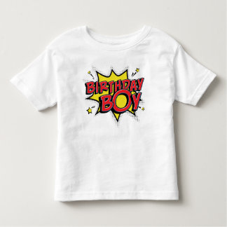 Camiseta de cumpleaños Super Héroe de Cumpleaños -