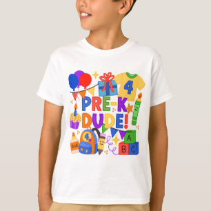 Camiseta de cumpleaños y primer día de clase para 