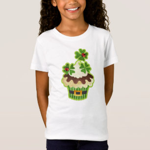 Camiseta de Cupcake del Día de San Patricio