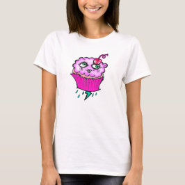 Camiseta de Cupcake Nublado