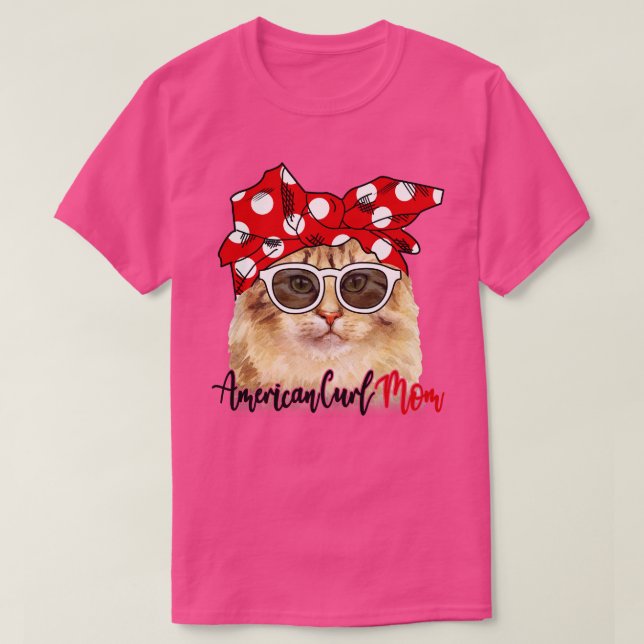 Camiseta de curl norteamericana curl Cat Band (Diseño del anverso)