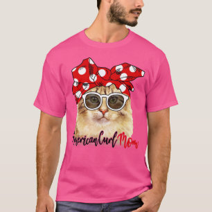 Camiseta de curl norteamericana curl Cat Band