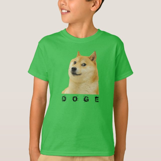 Camiseta de D O G E para los niños (Anverso)