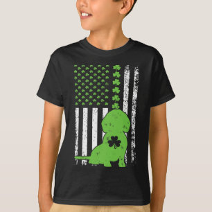 Camiseta de Dachshund Día de San Patricio Trébol B
