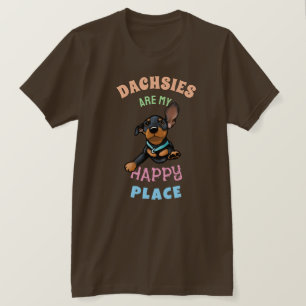 Camiseta de Dachshund Lover KiniArt