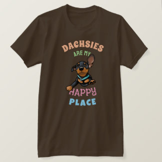 Camiseta de Dachshund Lover KiniArt