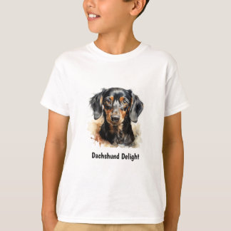 Camiseta de Dachshund para niño